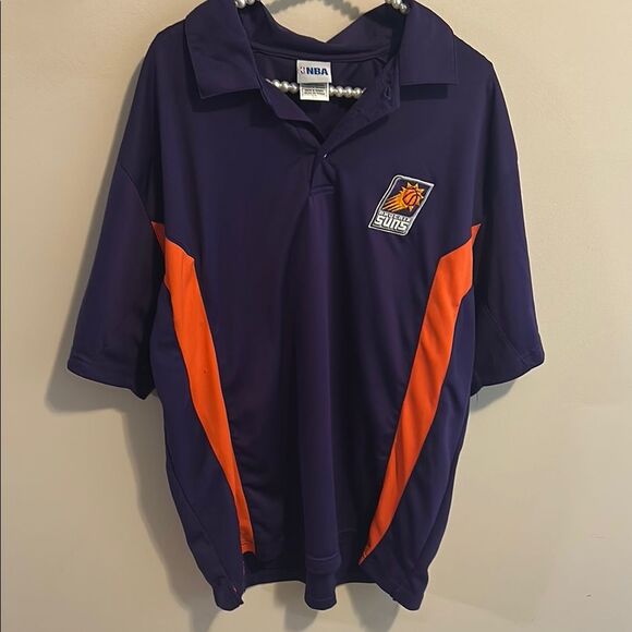 Phoenix Suns NBA Embroidered Polo. Size Large - Picture 1 of 5